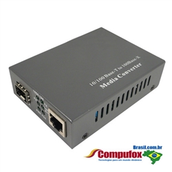 10/100M Fast Ethernet 1 SFP Slot & 1 RJ45 Port SFP Media Converter