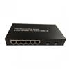 2-port FE SFP & 6-port 10/100Base-T RJ45, Fast Ethernet Switch / SFP Media Converter