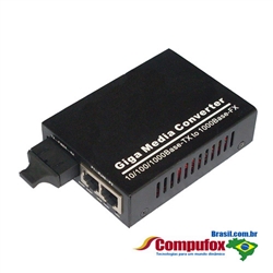 10/100/1000M Dual Fiber 1-port SC/ST/FC & 2-port RJ45 Fiber Media Converter