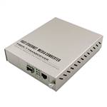 Managed 1-port GE SFP & 1-port 10/100/1000Base-T RJ45 Gigabit Ethernet SFP Media Converter
