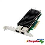 PCIe x8 2-port RJ45 10GBASE-T Ethernet Network Card with Intel X540 Chip