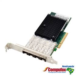 PCIe x8 Quad SFP+ Port 10GbE Network Card with Intel XL710 Chip