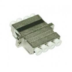 LC Quad Metal Adaptador de Fibra Optica
