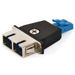 Adaptador de Fibra Optica LC Macho para SC Fêmea