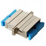 Adaptador de Fibra Optica de Metal, SC Duplex 
