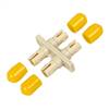 ST Duplex Plastic Adaptador de Fibra Optica