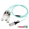 CXP to 3 x QSFP+ AOC cabo, 3 Meter