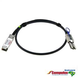 QSFP+ to Mini-SAS (SFF-8088) cabo, 4m
