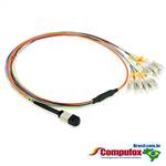 24 Fiber MTP / MPO OM2 50/125 Multimode Fanout Cabo de Fibra Óptica