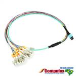 24 Fiber MTP / MPO OM4 50/125 Multimode Fanout Cabo de Fibra Óptica