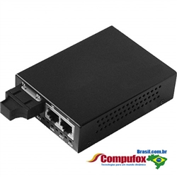 10/100M Dual Fiber 1-port SC/ST/FC & 2-port RJ45 Fast Ethernet Fiber Media Converter