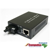 A Pair of 10/100M Single Fiber 1-port SC/ST/FC & 1-port RJ45 BIDI WDM Fiber Media Converter