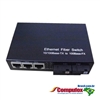 A Pair of 10/100M Single Fiber 2-port SC/ST/FC & 3-port RJ45 BIDI WDM Fiber Media Converter