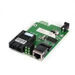 Dual Fiber 10/100M Fiber Media Converter Module, 1-port Fiber & 1-port RJ45, 1550nm Singlemode, 80km