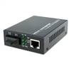 Dual Fiber 10/100Base-TX to 100Base-FX Fast Ethernet Fiber Media Converter, 1-port Fiber & 1-port RJ45, 1310nm MMF, 2km