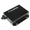 Dual Fiber 10/100Base-TX to 100Base-ZX Fast Ethernet Fiber Media Converter, 1-port Fiber & 4-port RJ45, 1550nm SMF, 120km