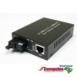 A Pair of 1000M Single Fiber 1-port SC/ST/FC & 1-port RJ45 Gigabit Ethernet BIDI WDM Fiber Media Converter