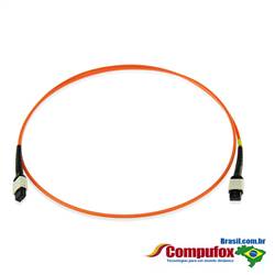 12 Fiber Multimode OM2 MPO Patch cabo