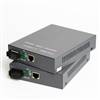 Single Fiber 10/100M Managed Fiber Media Converter, 1-port Fiber & 1-port RJ45, Tx:1550nm/Rx:1490nm, SMF, 80km