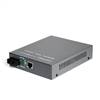 Dual Fiber 10/100M Managed Fiber Media Converter, 1-port Fiber & 1-port RJ45, 1310nm SMF, 20km
