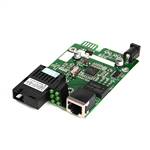 Single Fiber 10/100/1000M SNMP Managed BiDi Fiber Media Converter Module, 1-port Fiber & 1-port RJ45, Tx:1310nm/Rx:1550nm, SMF, 20km