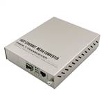 Managed 1-port GE SFP & 1-port 10/100/1000Base-T RJ45 Gigabit Ethernet SFP Media Converter