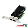 PCIe x8 2-port RJ45 10GBASE-T Ethernet Network Card with Intel X540 Chip