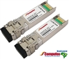 SFP+ 10G BiDi Par, 10GBase-BX, SMF, 60KM Transceptores Opticos