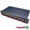 2U 19" Rackmount Chassis for 1 Channel Video Optical Converter Module